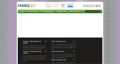 Desktop Screenshot of fabrix.net