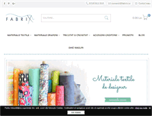 Tablet Screenshot of fabrix.ro